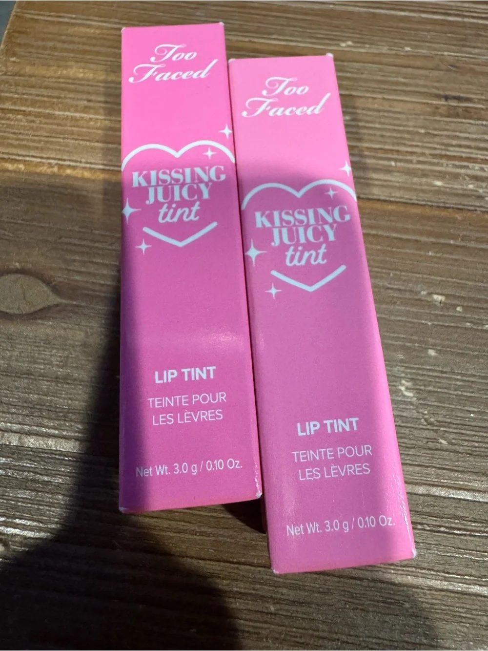 2pk Too Faced Kissing Juicy Tint. Lip Tint - Cherry Pie